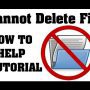 How to Solve ‘Can`t delete or rename file or Folder because it is in use’