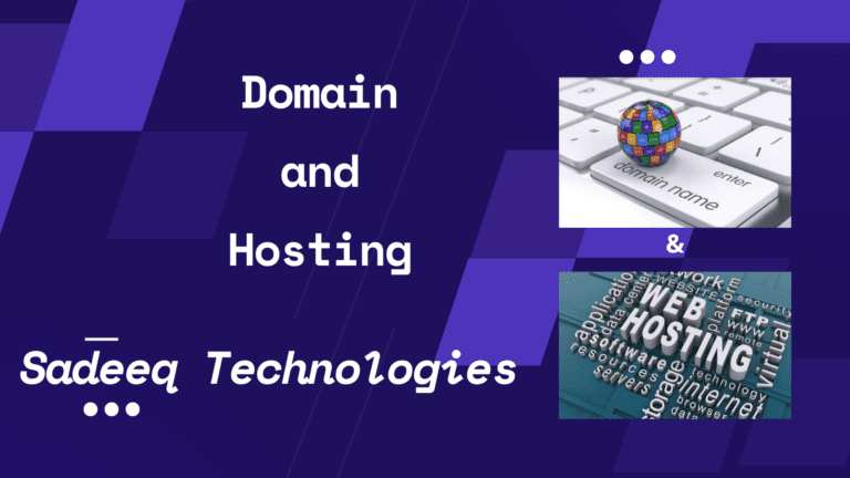 Domain and Hosting